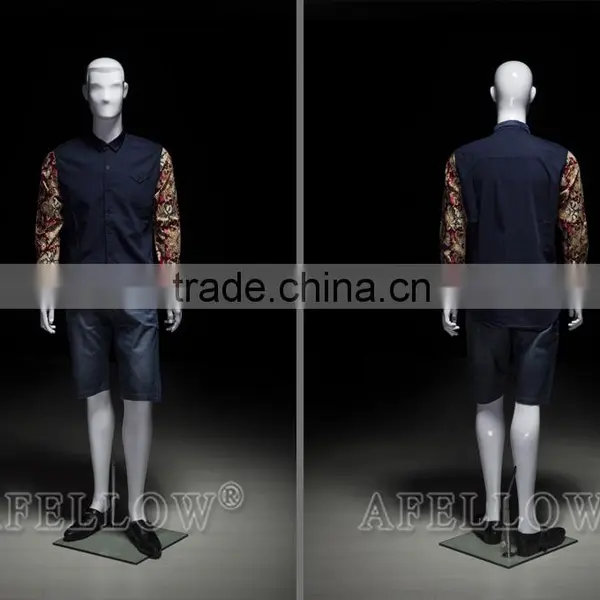 Fiberglass Full Body Abstract Model Mannequin Man Dummy for Clothes Store KEN4 photo-2