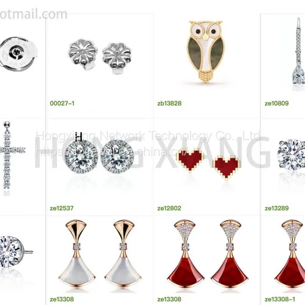 Branded Jewelry Style Fashion S925 Earrings Set photo-2