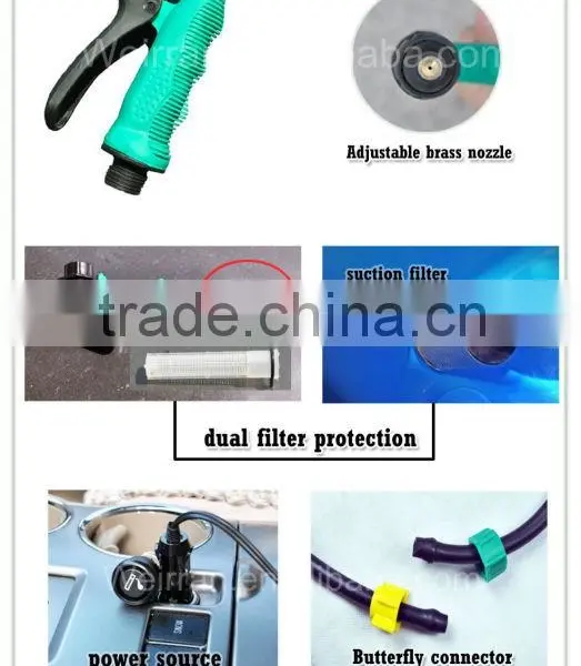 (7002) More Accessaries 16L Plastic Body Good Quality Nozzle Car Wash photo-4