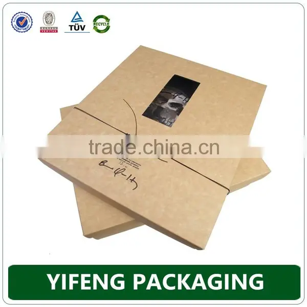 2015 Good Selling, Natural Kraft Paper Packaging Box photo-5