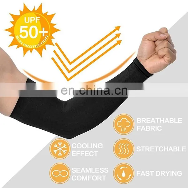 Outdoor Sports Sunscreen Ice Silk Sleeve Women's Driving and Riding Breathable UV Protection Arm Cover Men's Summer photo-3