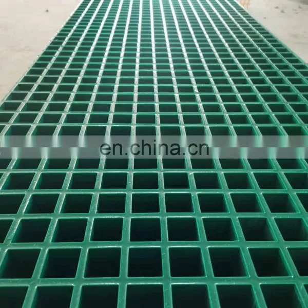 Plastic Mesh Floor Hard Plastic Grating For Staircase FRP Fiberglass Grating photo-2