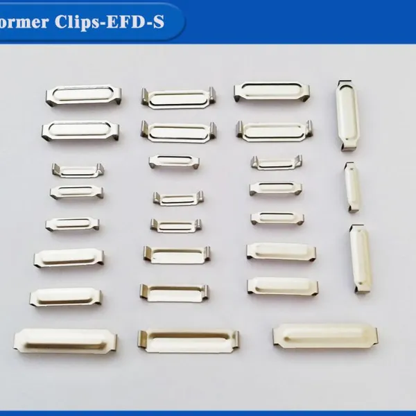 EFD30 Transformer Clips, EFD30 Transformer Clamp, SMD Transformer Core Shielding Clip, Stainless Steel Material, Surface Cleaning. photo-2