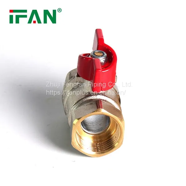 IFAN Customized 2pc Manual Ball Valve PN25 Brass Ball Valve For Water Use photo-5