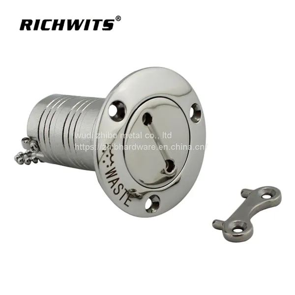 Stainless Steel 316/304 Deck Fillerwith Key