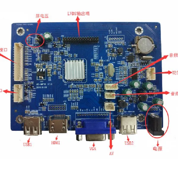 LCD Driver Board LVDS/TTL /EDP photo-4