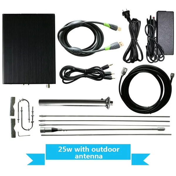 NIORFNIO NIO-T25M 25W FM Broadcast Transmitter for Drive-in Theaters, Self-driving Tours, Farms, and Small Communities photo-4