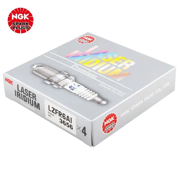 Wholesale Original Genuine NGK Spark Plug Single Iridium Gold LZFR6AI 3656 Car Engine Spark Plug for Nissan PEUGEOT photo-3