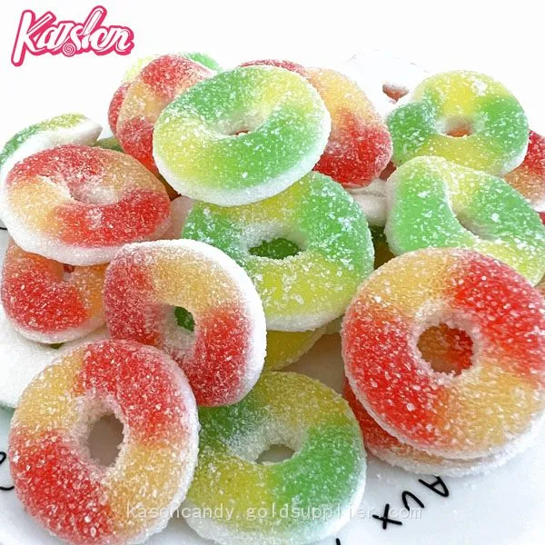 Cheap Price Cola Bottle Teeth Ring Gummy Candy photo-2