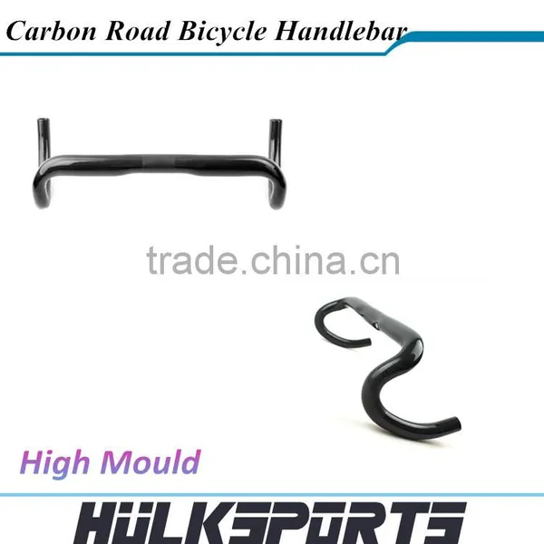 Road Bicycle Handlebar Carbon Handler Bar Carbon Fiber Bicycle Handlebar 3K/UD Carbon Road Bike Handlebar Carbon Cycling Bar photo-2