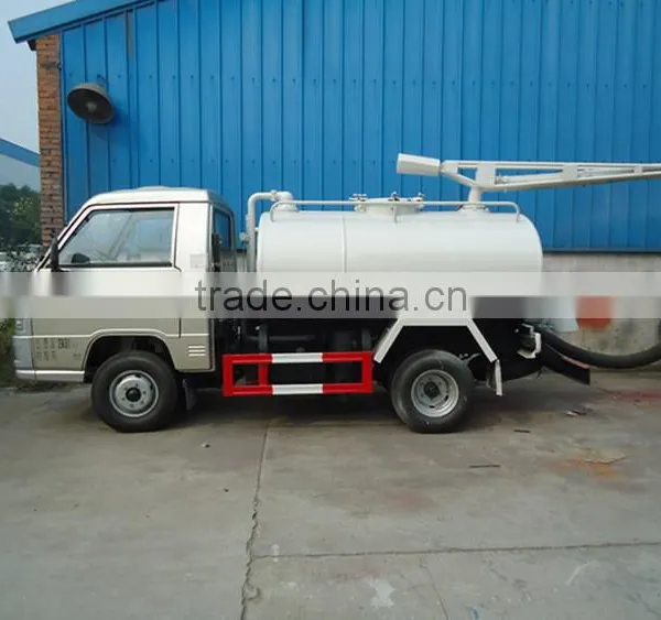 2015 Low Price FOTON Sewage Tank for Sale,4x2 Sewage Suction Tanker Truck photo-6
