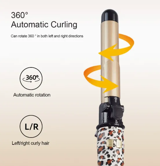 Cross Border Automatic Curling Iron/large Wave Fluffy Short Hair Curling Iron/automatic Rotating Electric Curling Iron（Wechat:13510231336） photo-3