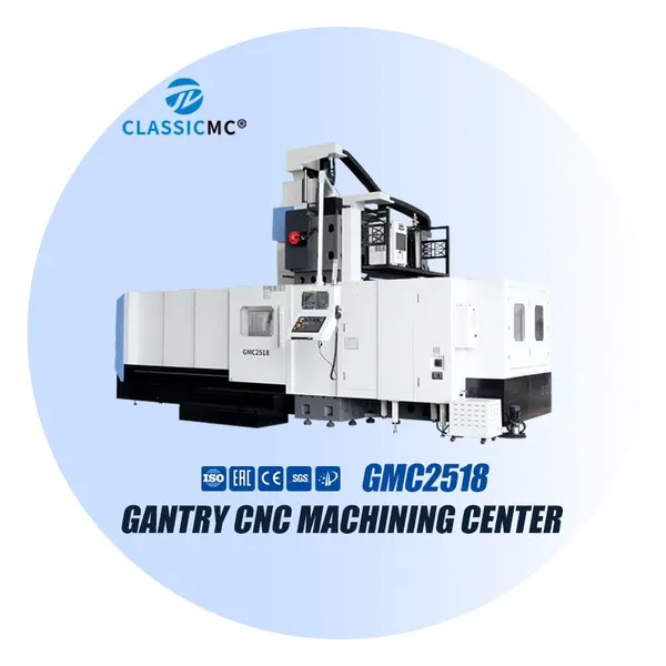 Gmc2518 CNC Gantry Milling Machine Metal CNC Milling Machine Double Column Structure