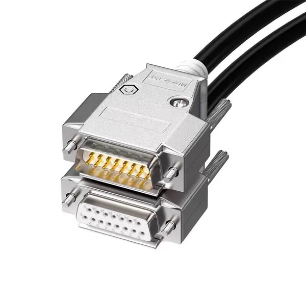 DB15 15-Pin Male to Female D-Sub Extension Harness for Equipment photo-2