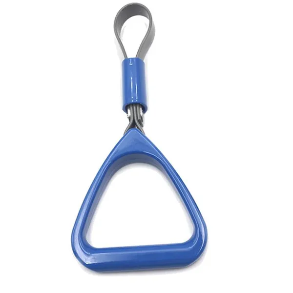 Triangle Plastic Grab Handle With PU Leather Strap for Bus & Subway Interior photo-4