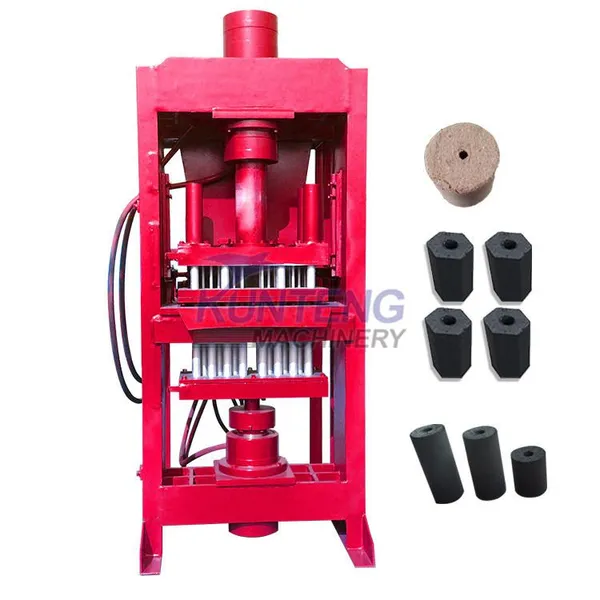 India Bamboo Sawdust Binchotan Charcoal Briquette Machine Block Charcoal Shisha Hydraulic Press in Indonesia EPC