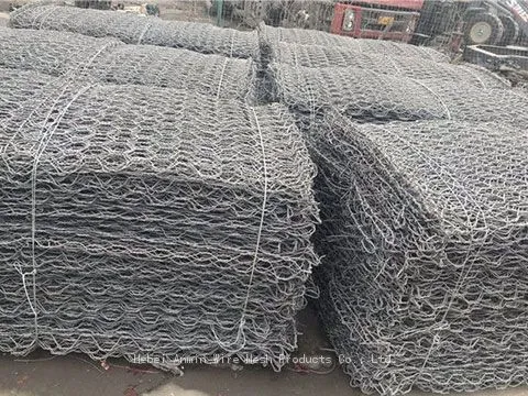 Factory Sale Woven Stone Filled Gabion Basket 2*1*1m Hexagonal Galvanized Gabion Boxes photo-4