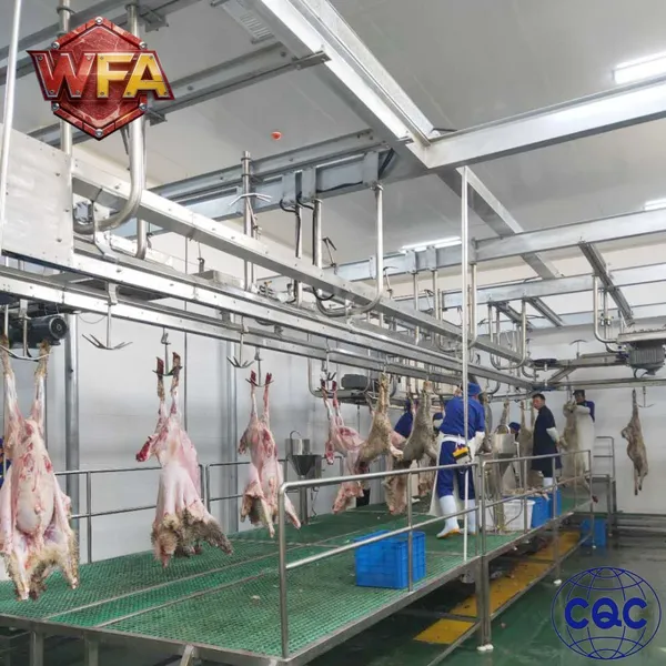 Halal Lamb Sheep International Certification Slaughter Equipment Line Goat Abattoir Machinery photo-4