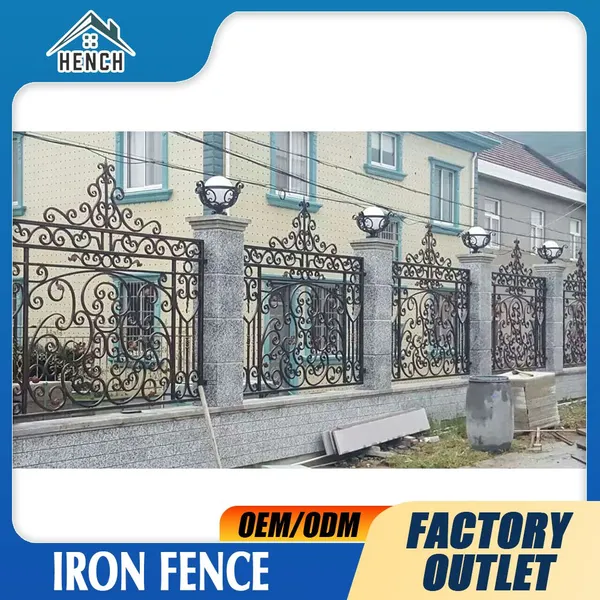 Fancy Wrought Iron Railing China Balcony Balustrades Stair Iron Fence