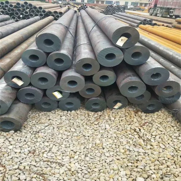 Tubo de acero al carbono de pared gruesa para aplicaciones industriales, tubo redondo de acero al carbono