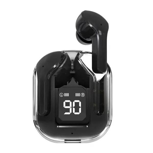 Air 31 Hotsale Wireless Earbuds BT5.0 Noise Cancelling HiFi Stereo Sport Headphones Digital Display Transparent Charging Case