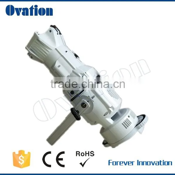 2016 High Quality Black and White Body 200W WW/CW LED Fresnel Spot Light With High CRI Theater Spot Light photo-2