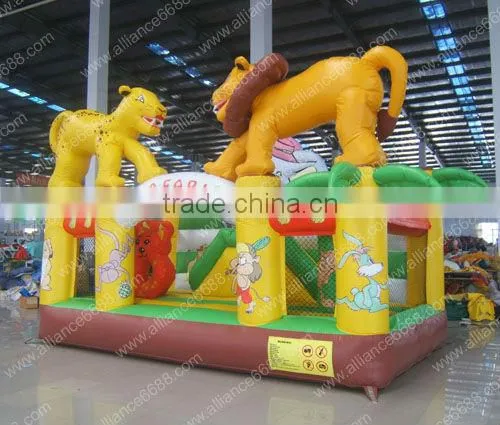 Factory Make Bouncy Castle Safari Bounce 5x3m photo-2