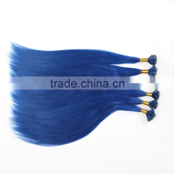 Wholesale Flat/v/i/u/nail Tip Human Hair Raw Nail Hair Extension Unprocessed Virgin Supplier's Choice photo-5
