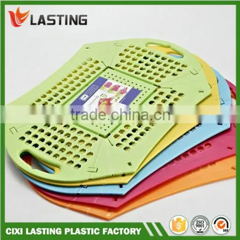 Multi-function Plastic Folding Basket Fruit and Vegetable Basket Raining Basket photo-3