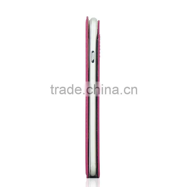 Guangzhou Wholesale Price Fashionable Foldable Stand Card Holder Mobile Phone Leather Case For IPhone 6plus photo-4