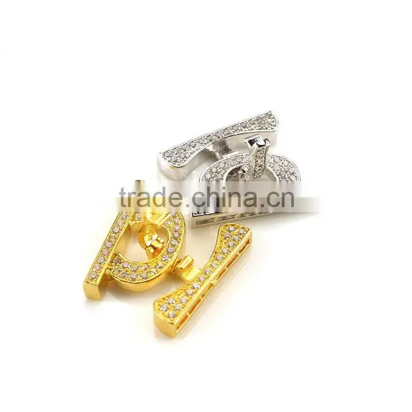 CZ6624 Mirco cz Pave Clasps for Jewelry photo-2