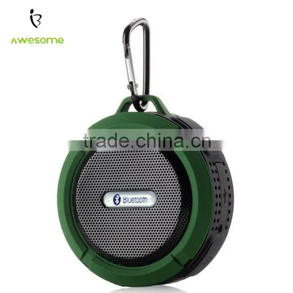 (Cheap Price) IP67 Waterproof Round Shape Portable Bluetooth Speaker, Speaker Bluetooth With Keychain, Round Portable Speaker photo-2