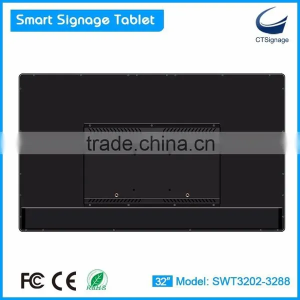 32" Lcd Advertising Player With 6 Points IR Touch Optional Digital Signage photo-4