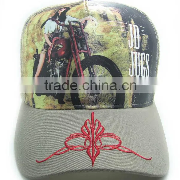 Printed Design Customize 5 Panel Mesh Trucker Baseball Cap and Hats photo-3