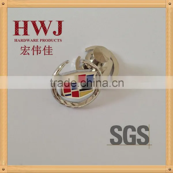 Custom Enamel Filled Car Logo Metal Badge