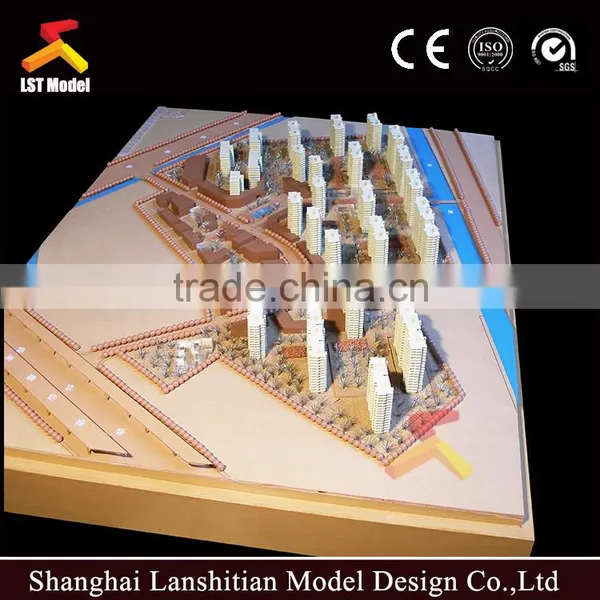 Wood Architectural Model and 3d Render for Exhibition photo-2