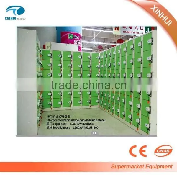 Differen Color Cheap Metal Supermarket Lockers photo-2