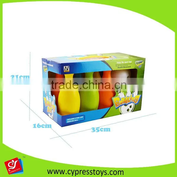 Plastic 6 Inch Bowling Ball Toy Set for Kids photo-6