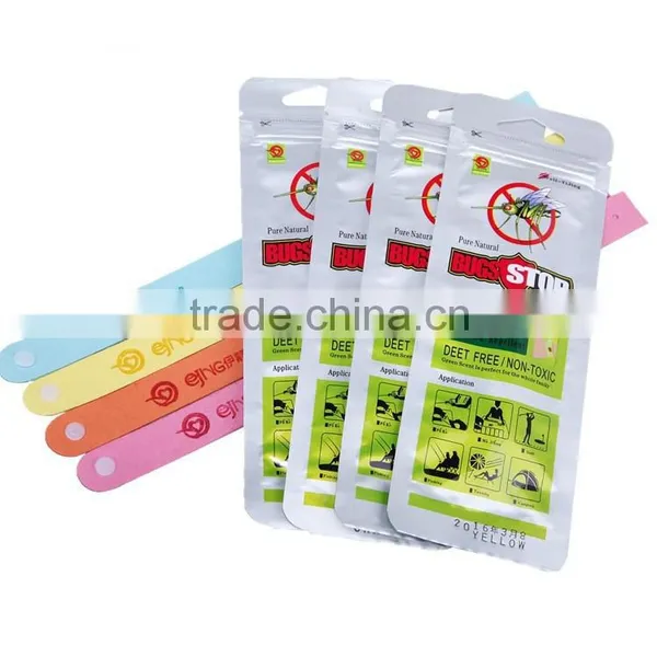 J217 Colorful Printed LOGO Custom Wristbands Wholesale Anti Mosquito Bracelet photo-6