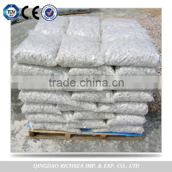 All Normal Sizes White Polishing Round Cobble Pebble photo-4