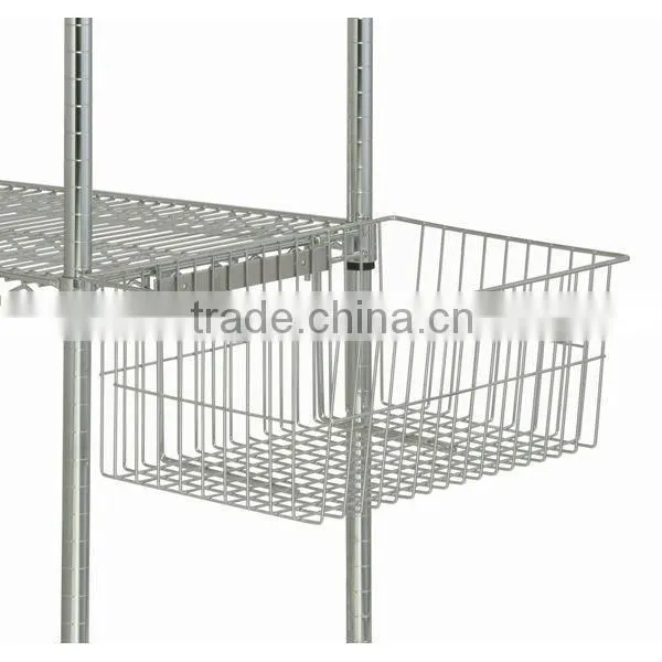 Small Metal Baskets for Hospital/Chrome Wire Baskets/Wall Pannel Baskets photo-4