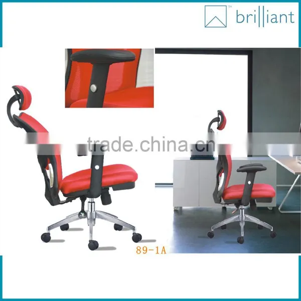 889-1A Fashion High Back Ergonomic Black Chair Swivel Chair Mesh Chair Lift Office Chair Boss Chair Quality Choice photo-6