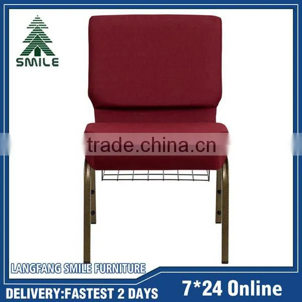 Stacking Church Chairs for Gana Church With Wholesale Price photo-3