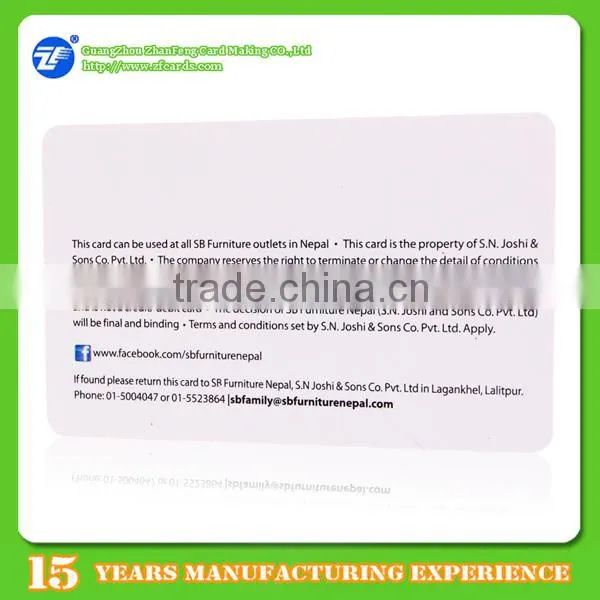 Printed Plastic Smart Ntag213 Card photo-5