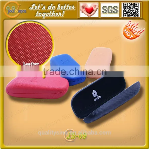 Leather glasses pouch, hard sunglasses pouch case ,folding eyeglasses case                        
                                                Quality Choice