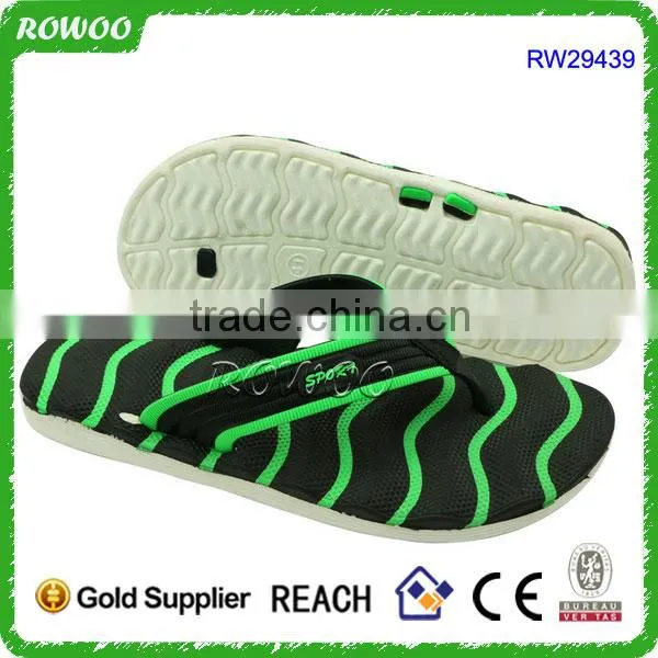 New Style Two Layer Slip On Sandal Slipper Beach Men's Top Flip Flops photo-3