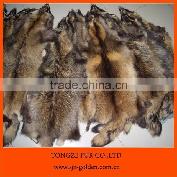Tanned Raccoon Fur Skin photo-5