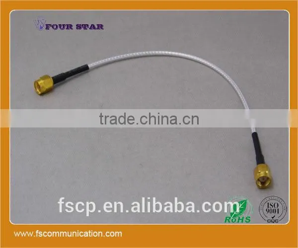 RG316 Cable Assembly With SMA Male Crimp Connectors On Both Ends photo-4