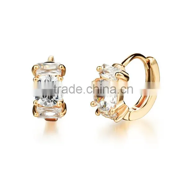 2016 Fancy Ladies Latest Design Gold Earings Earring Findings photo-3