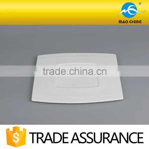 Popular Ceramic Square Dinner Plate for Restaurant